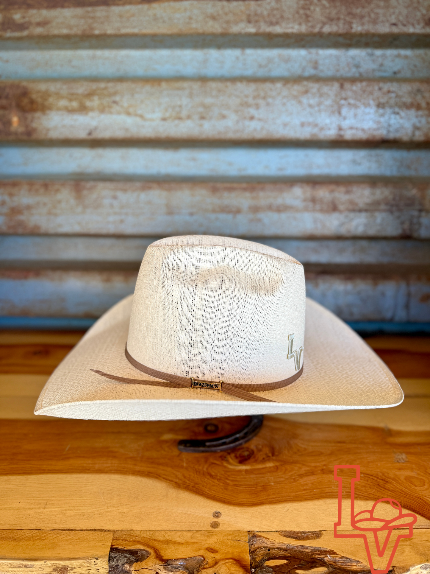 Los Vaqueros Straw Hat Regular Maya Tan