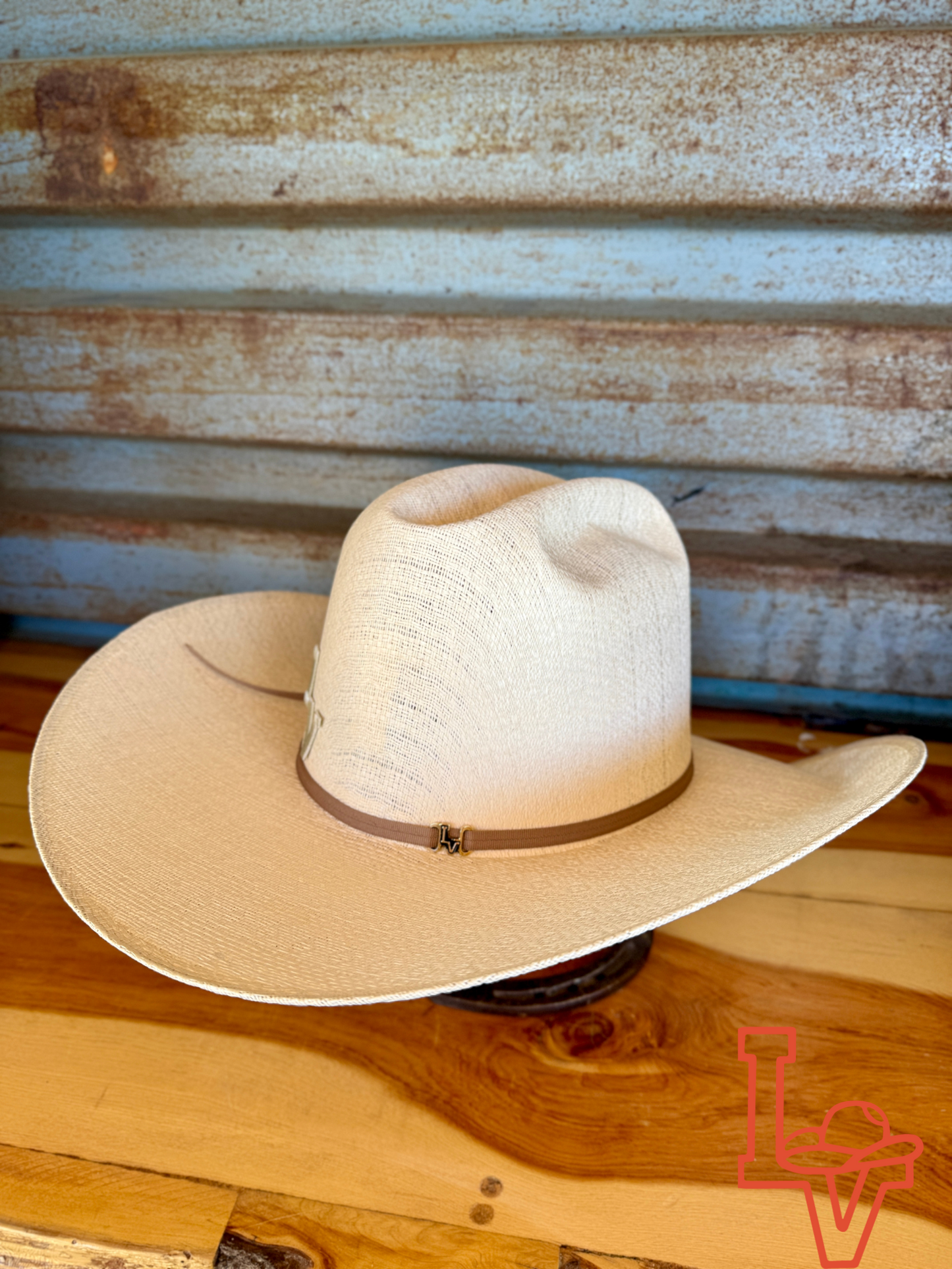 Los Vaqueros Straw Hat Regular Maya Tan
