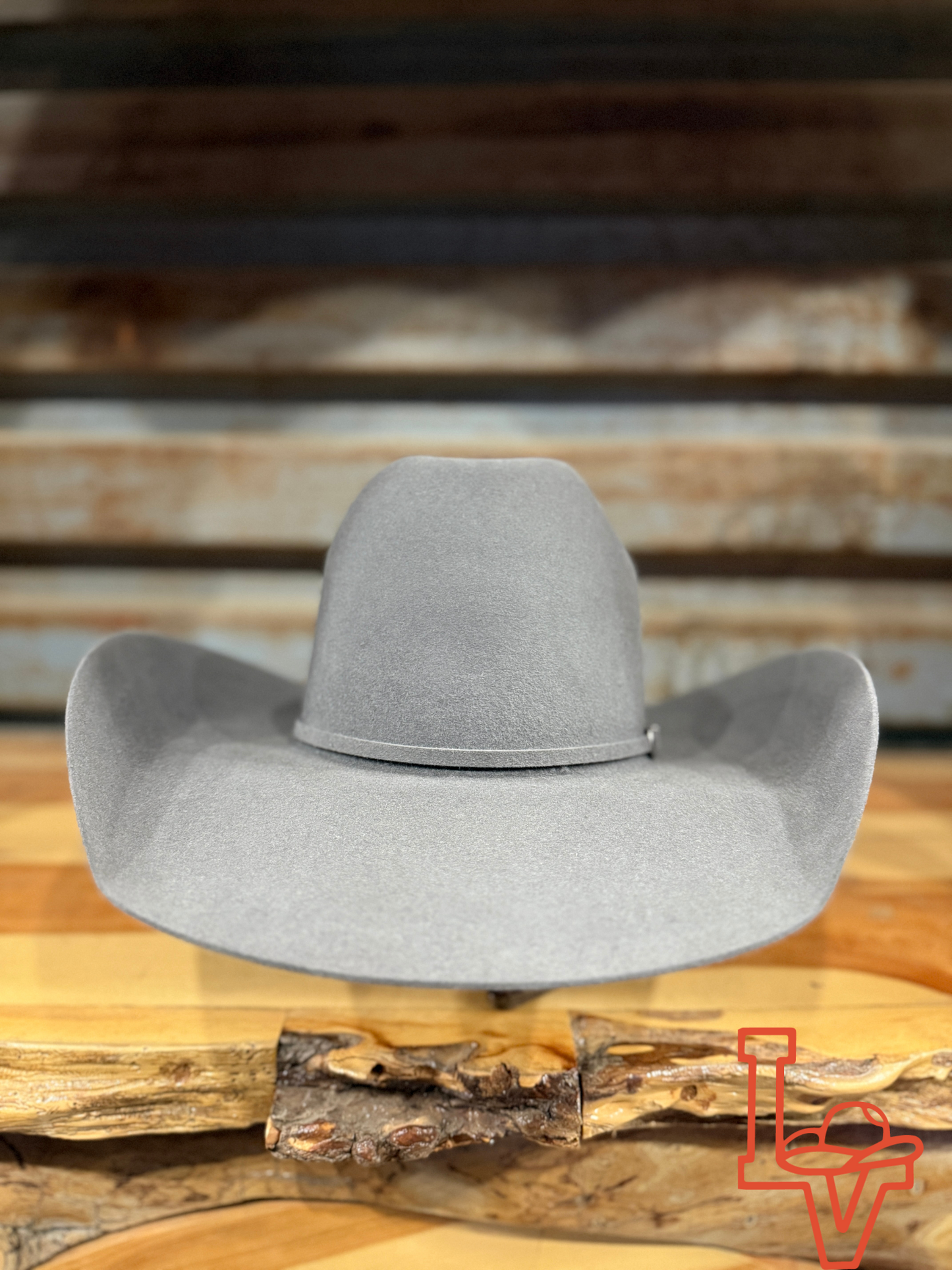 Rodeo King 10X Beaver Felt Hat Regular Crown Slate