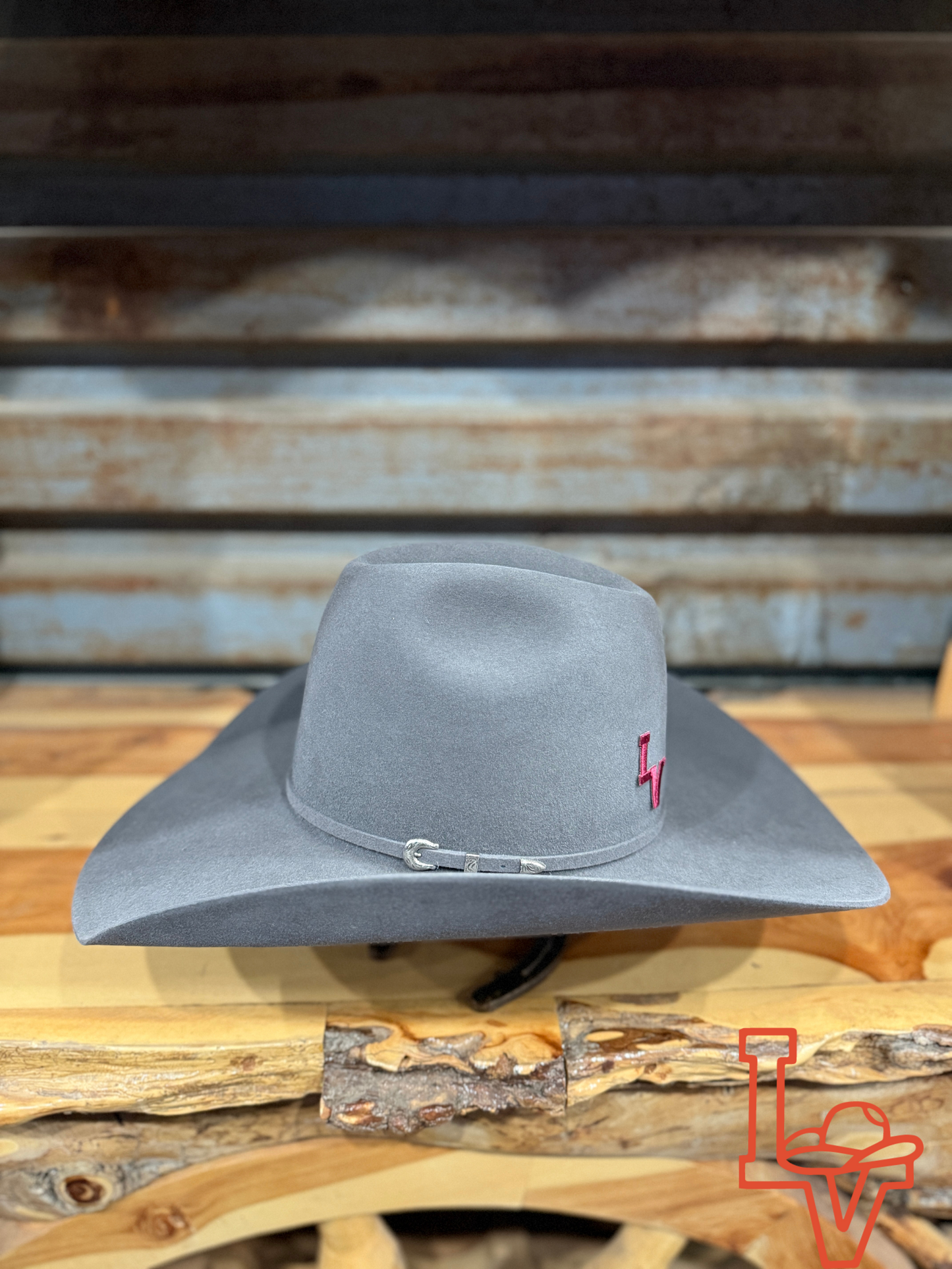 Rodeo King 10X Beaver Felt Hat Regular Crown Slate