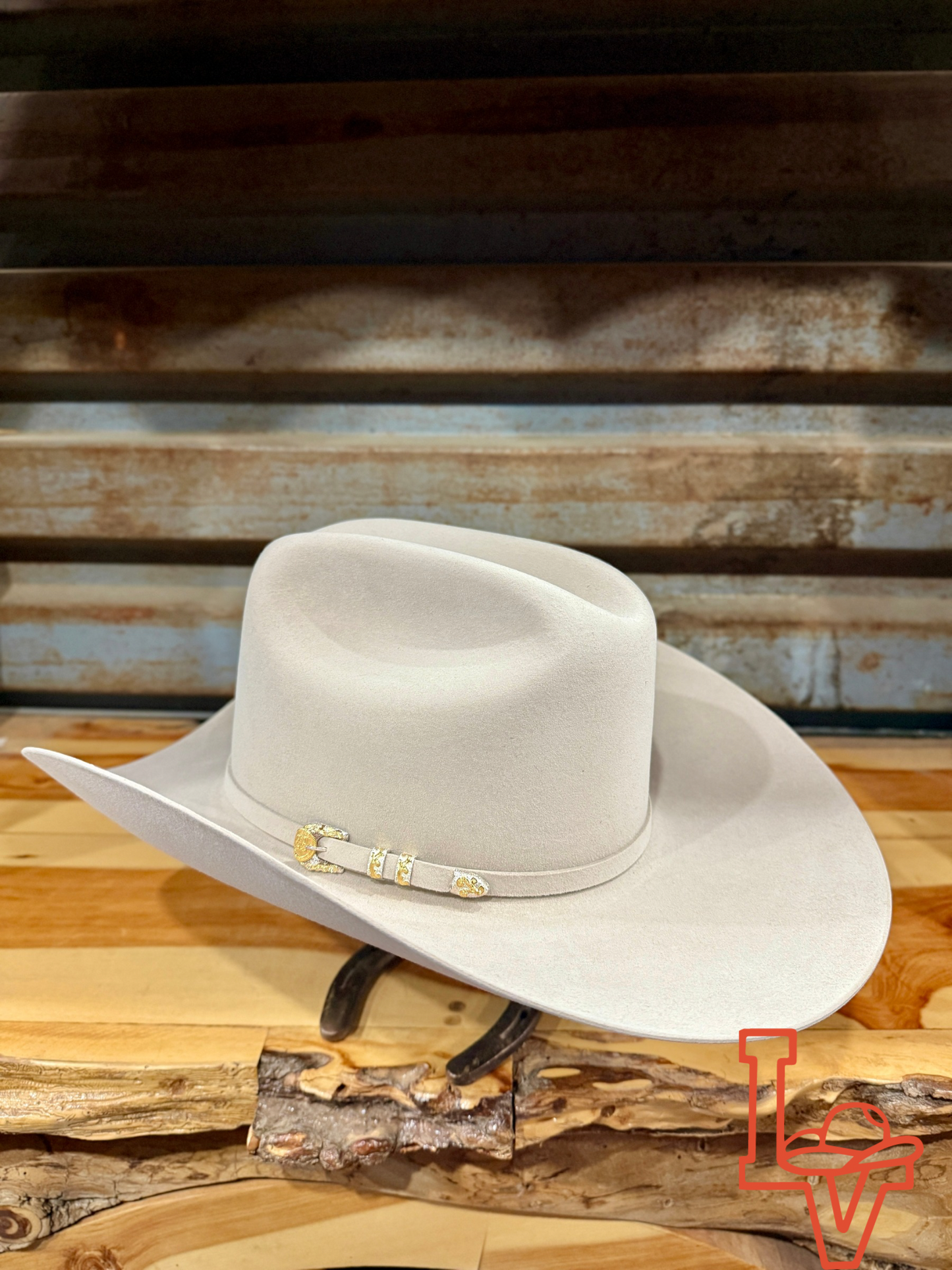Stetson 77 Prestige GE El Presidente 100x Premier Cowboy Fur Felt Hat Western Copa Regular Crown Silverbelly