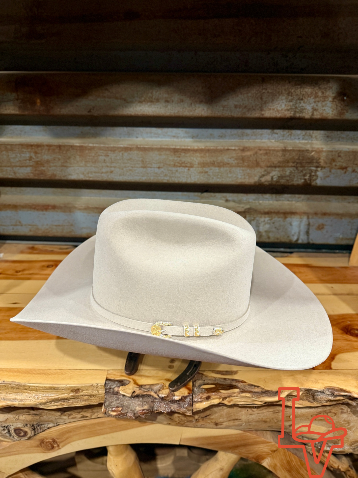 Stetson 77 Prestige GE El Presidente 100x Premier Cowboy Fur Felt Hat Western Copa Regular Crown Silverbelly