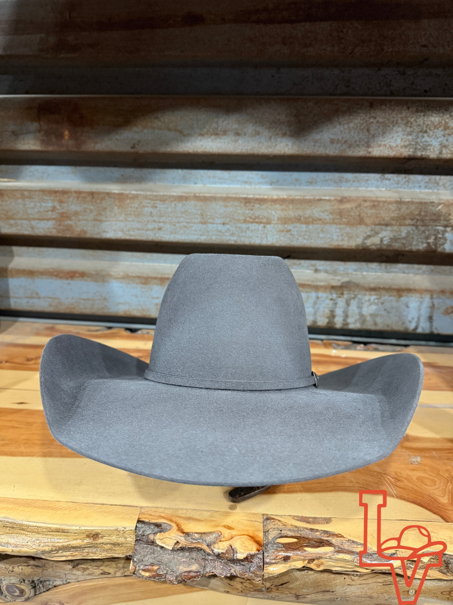 Rodeo King 30X Beaver Felt Hat Regular Crown Slate