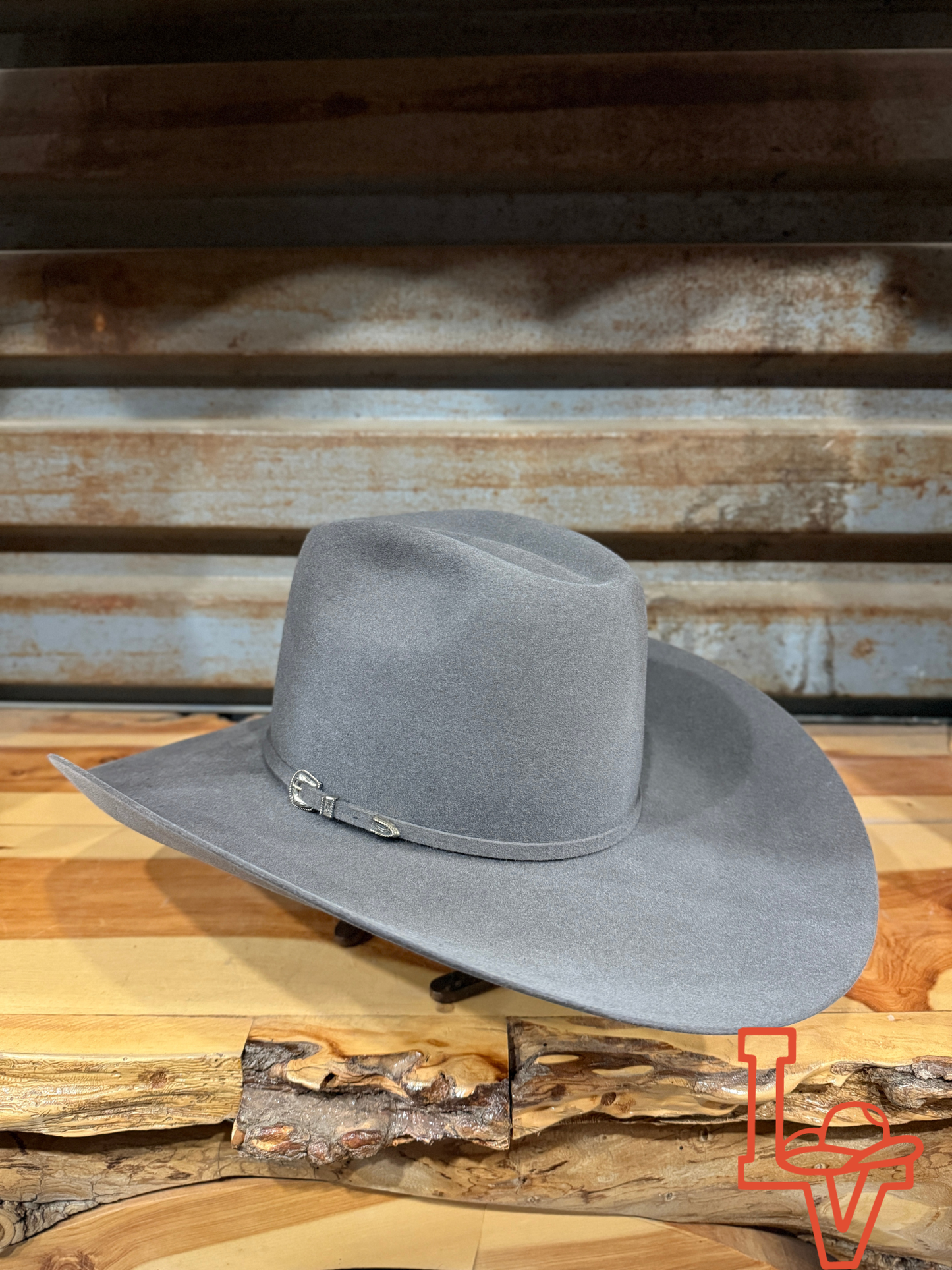 Rodeo King 30X Beaver Felt Hat Regular Crown Slate