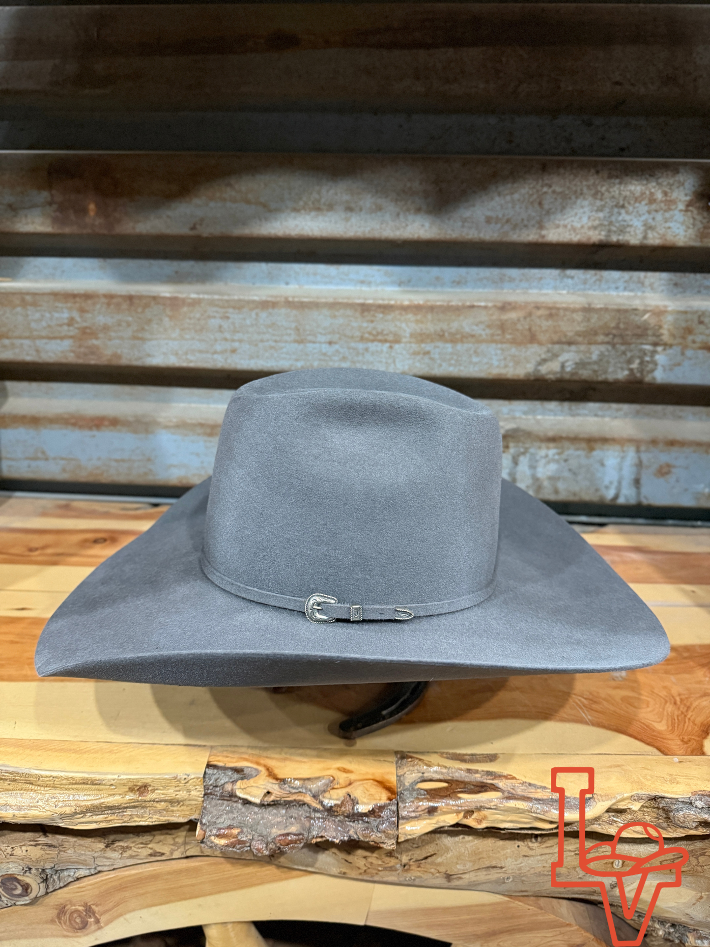 Rodeo King 30X Beaver Felt Hat Regular Crown Slate