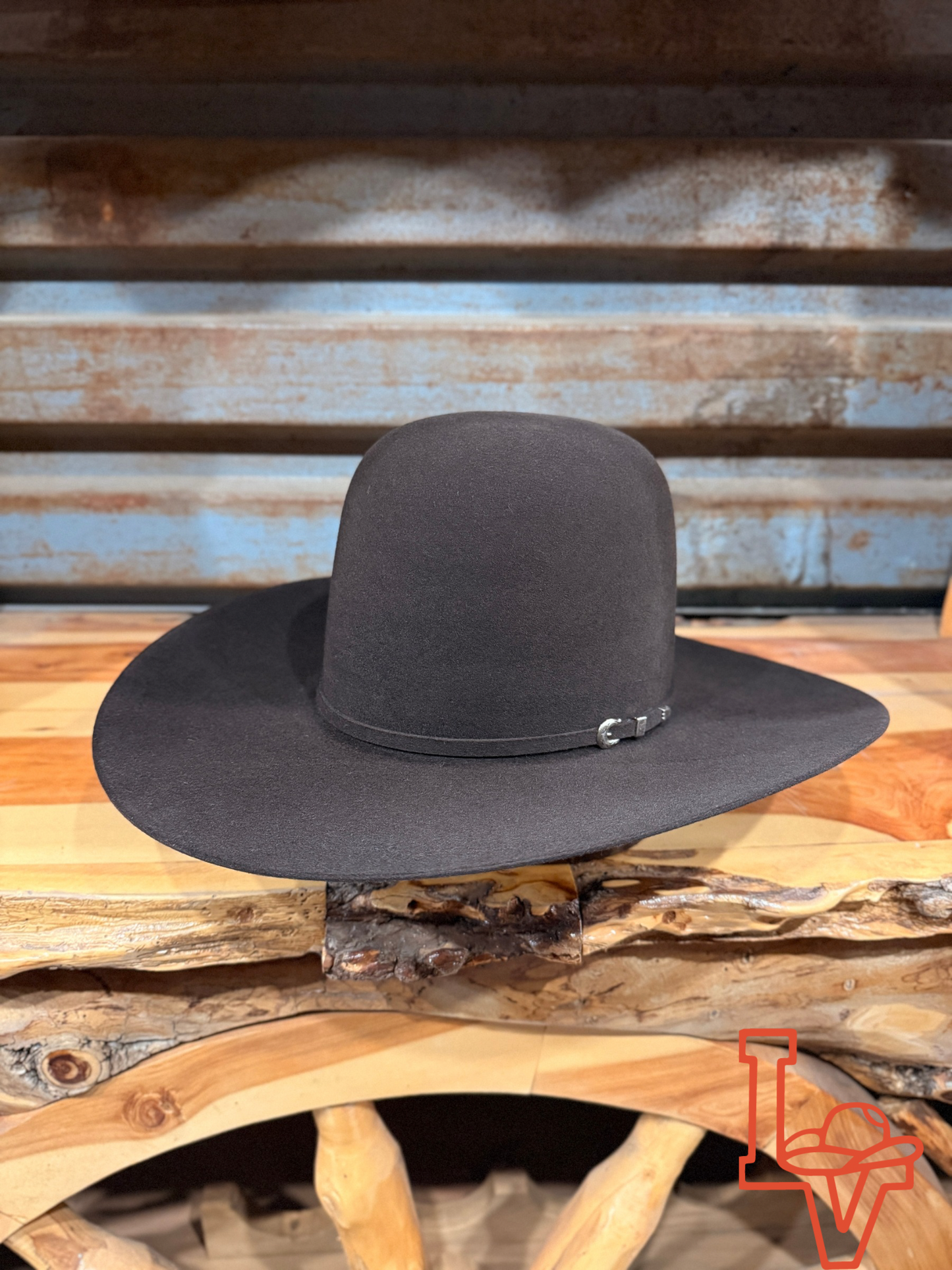 Rodeo King 10X Beaver Felt Hat Regular Crown Chocolate
