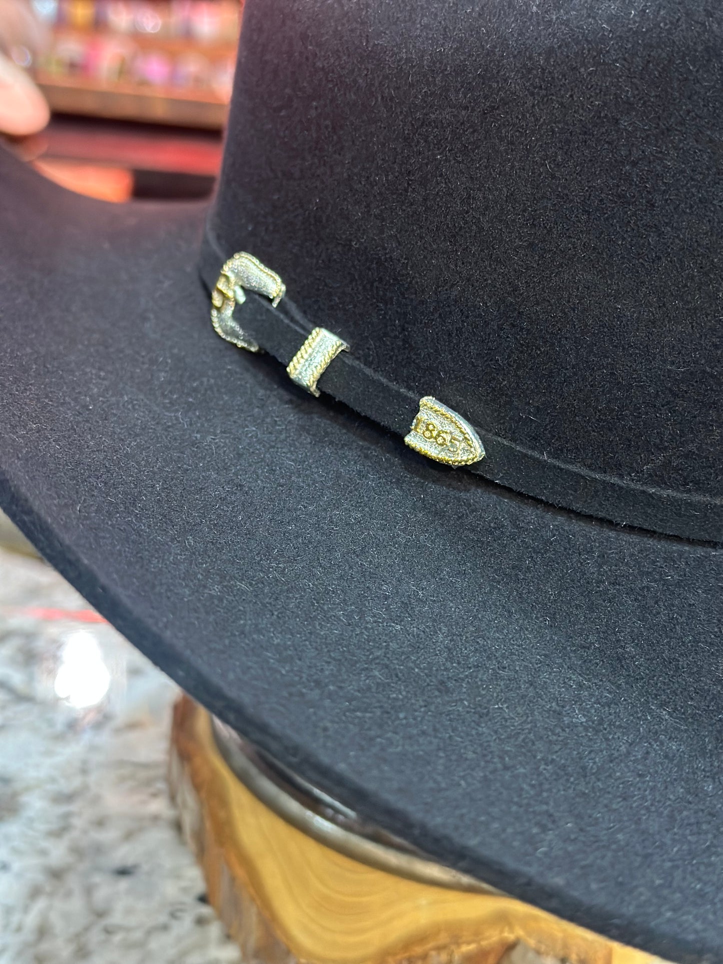 Stetson 6x Adelante Felt Cowboy Hat Black