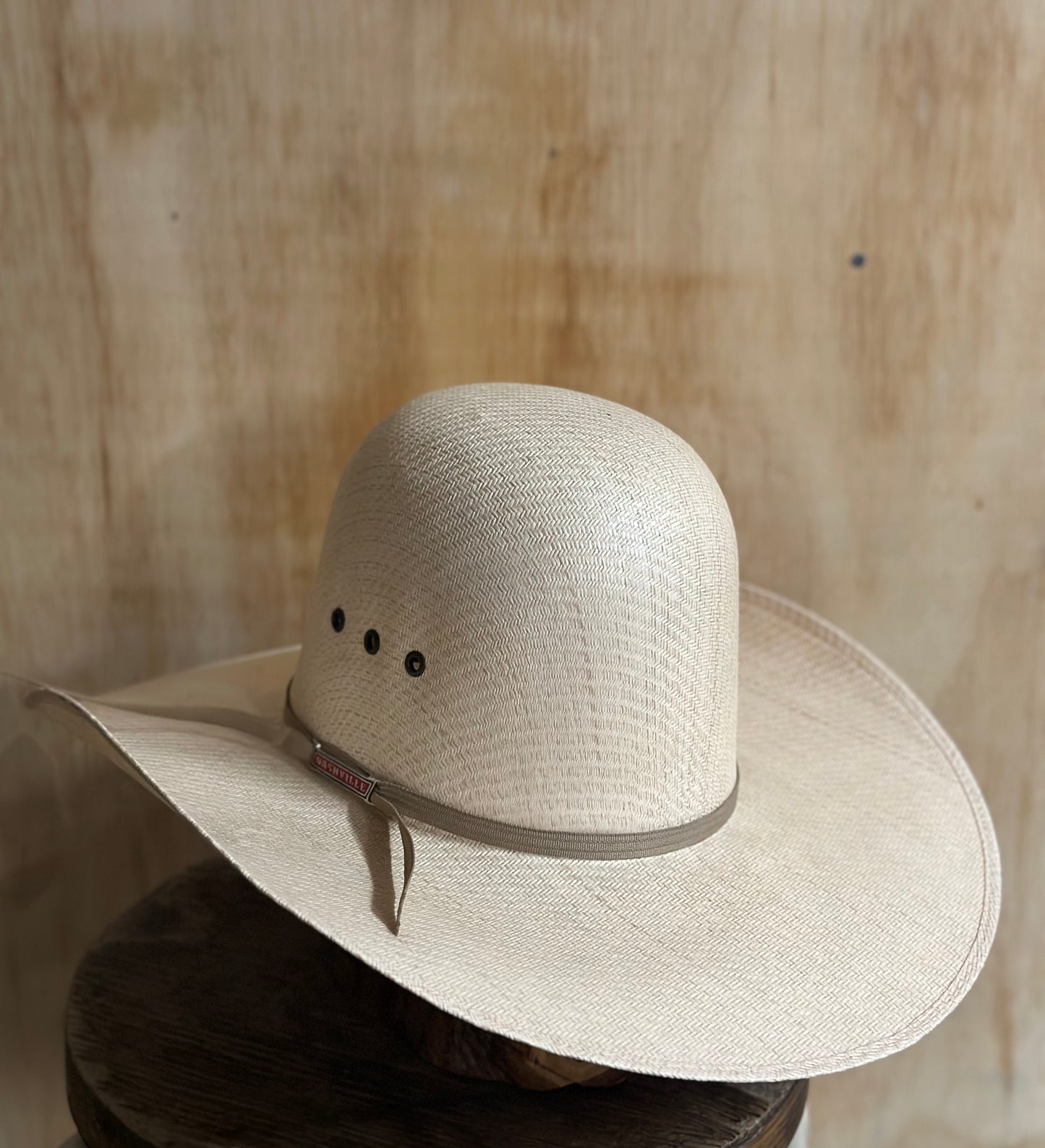 Nashville Brand Straw Hat Butters Tan Natural
