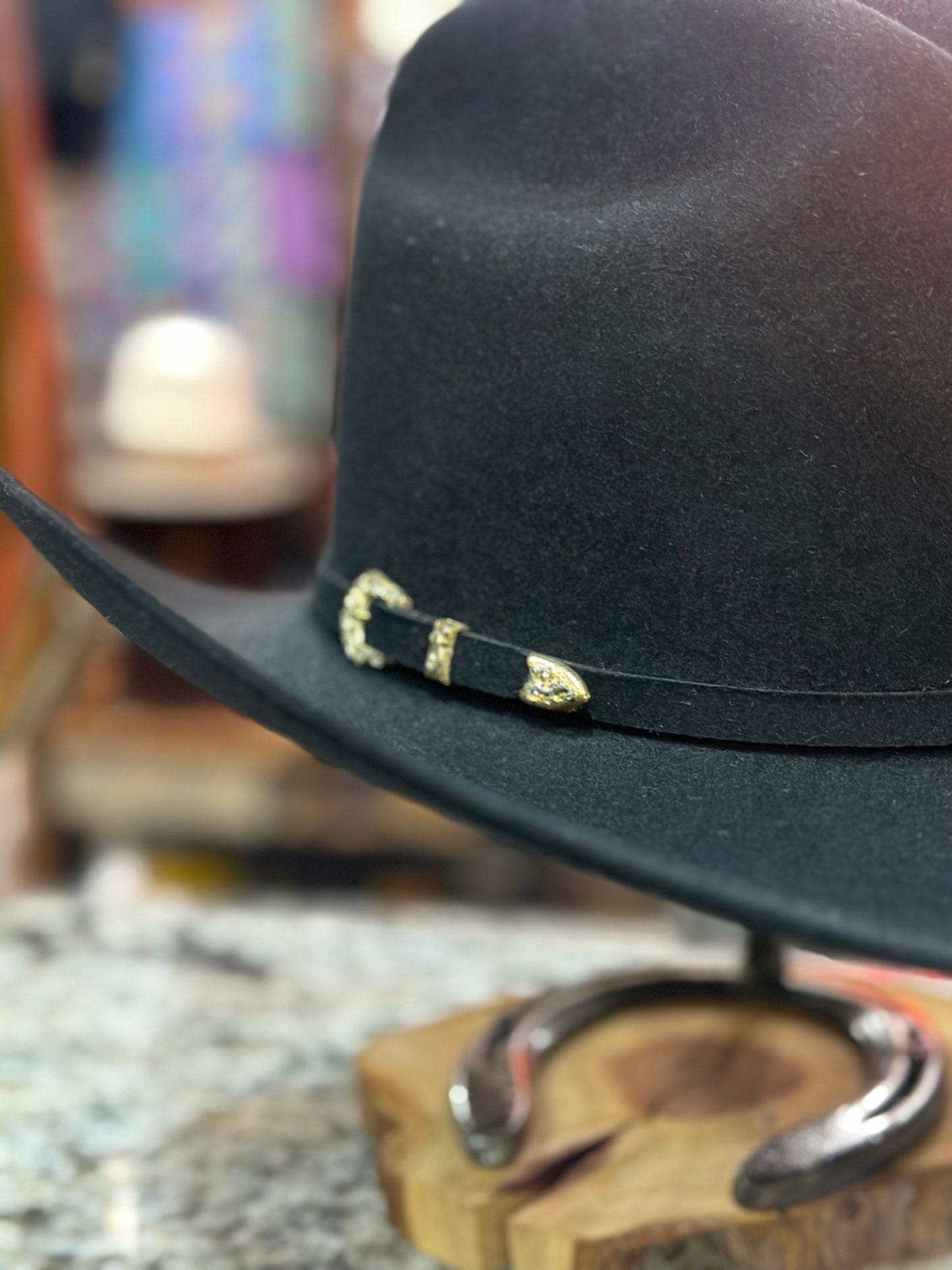 Stetson Palacio II 6x Felt Cowboy Hat Black