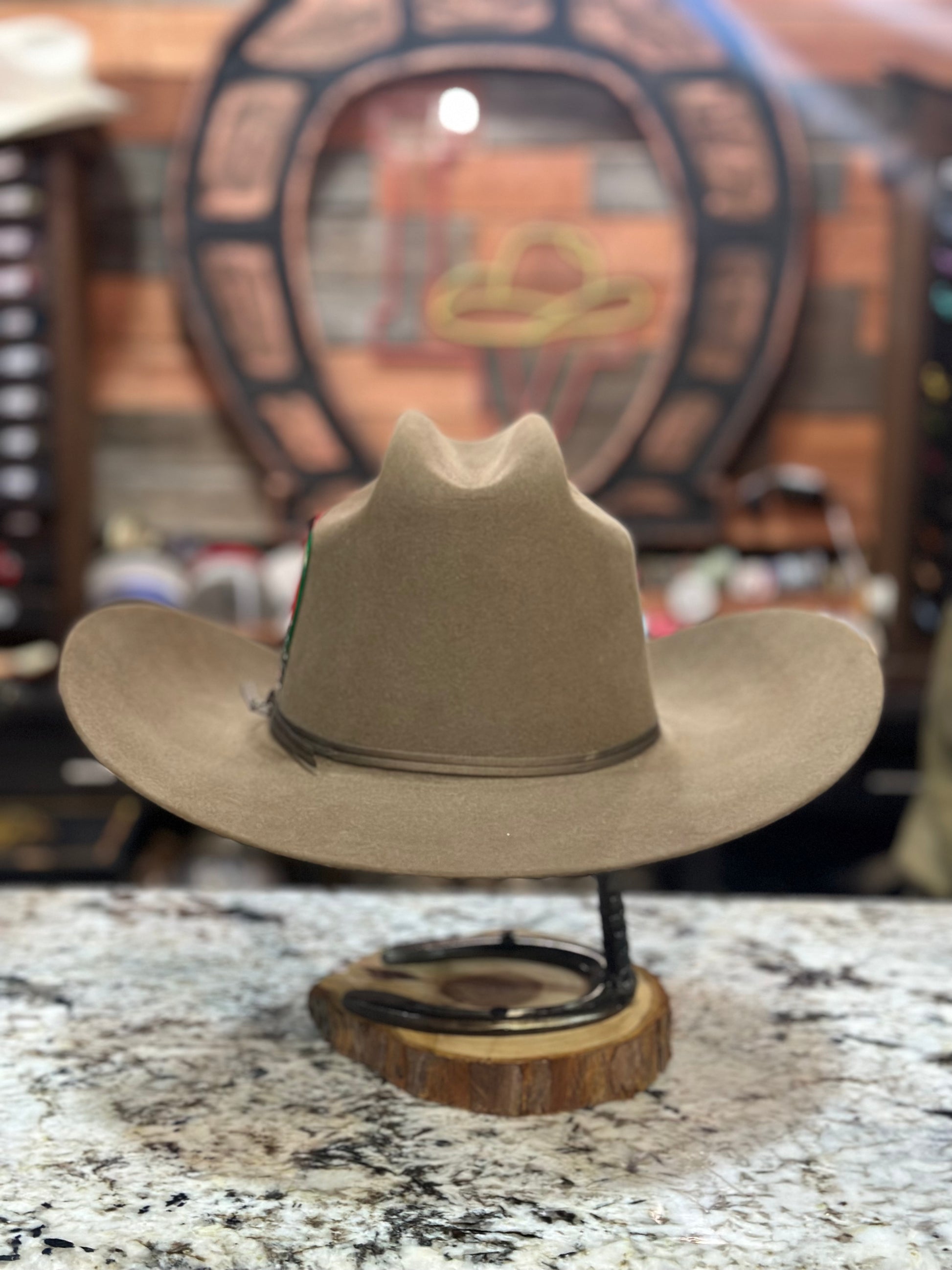 Stetson 6x Rancher Cowboy Felt Hat Regular Crown Acorn – Los Vaqueros ...