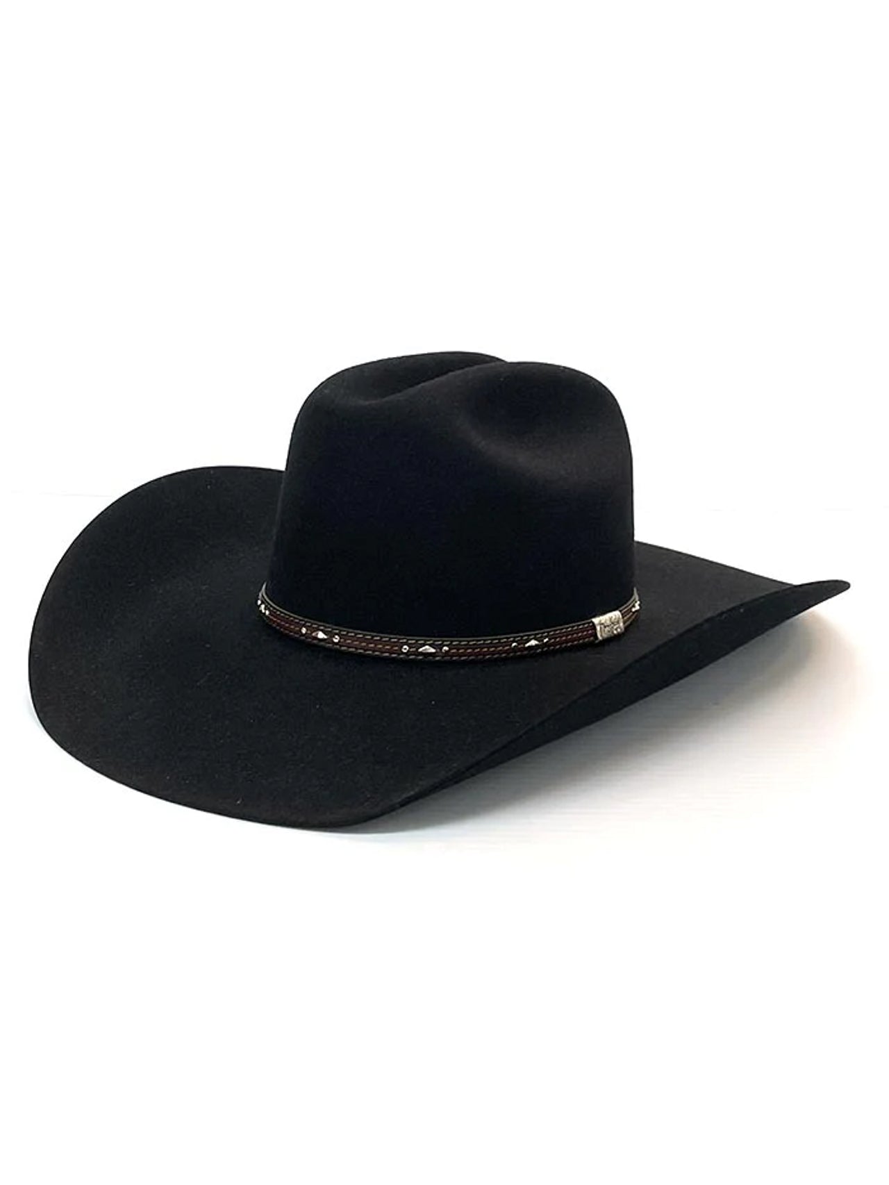 Resistol 6x Kingman George Strait Edition Cowboy Hat Fur Felt Hat Black