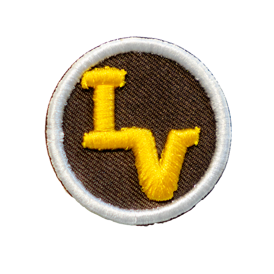 Los Vaqueros LV Circle Patch Yellow