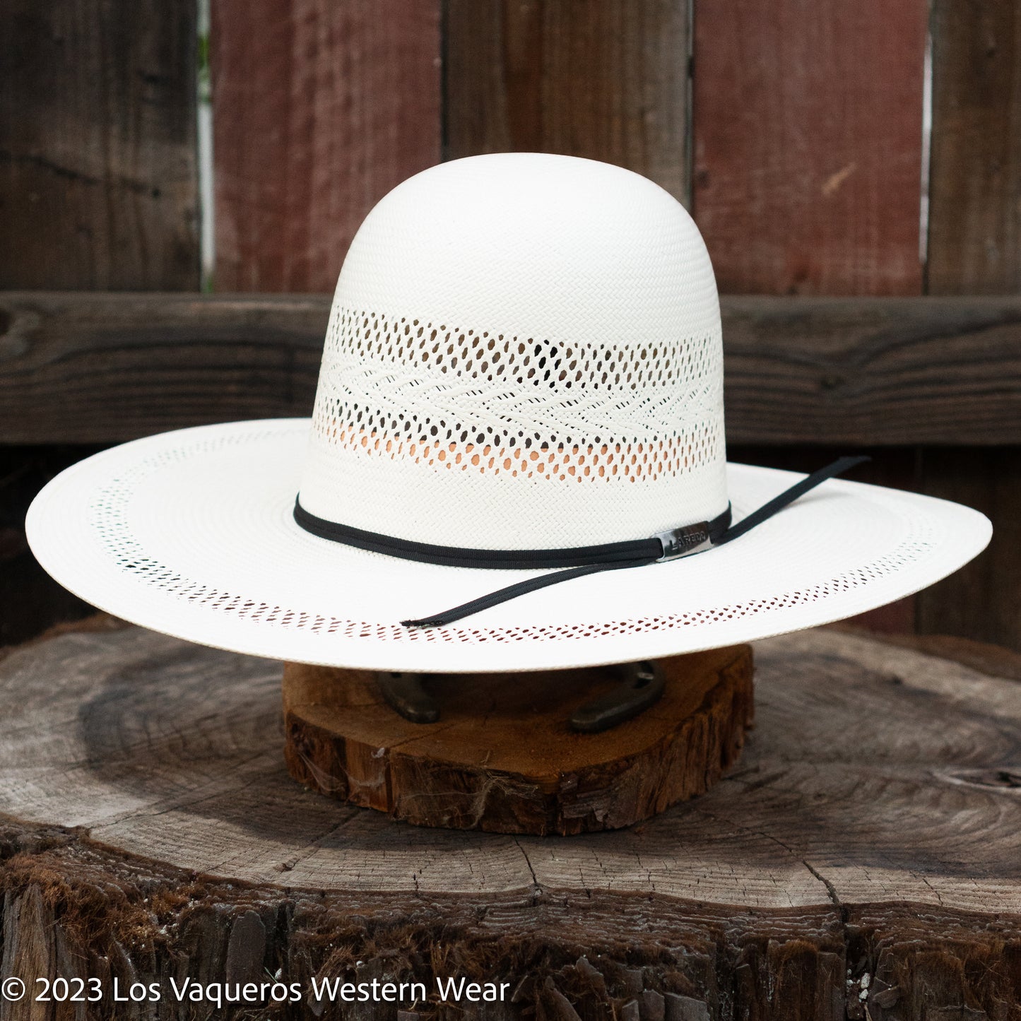 Laredo Straw Hat Regular Snow Drift White
