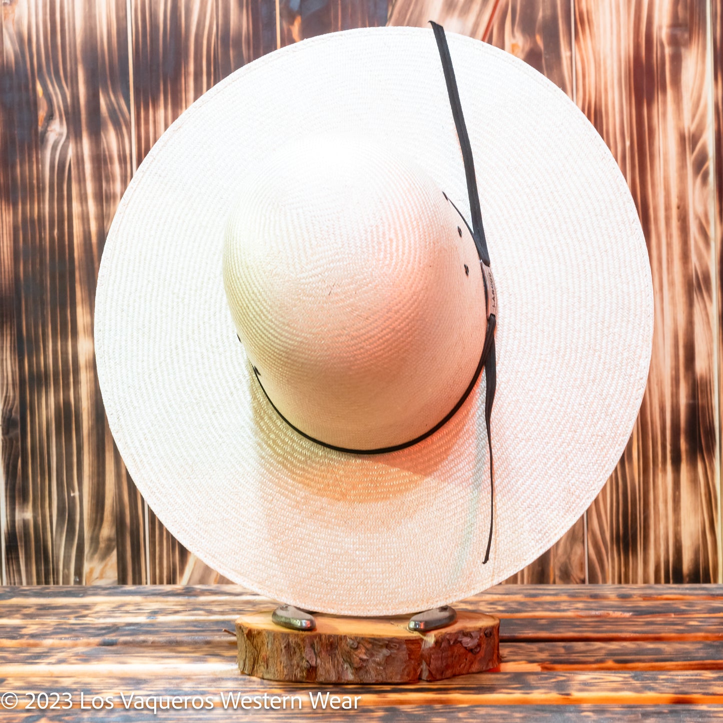 Laredo Straw Hat Regular Crown Panama West Tan