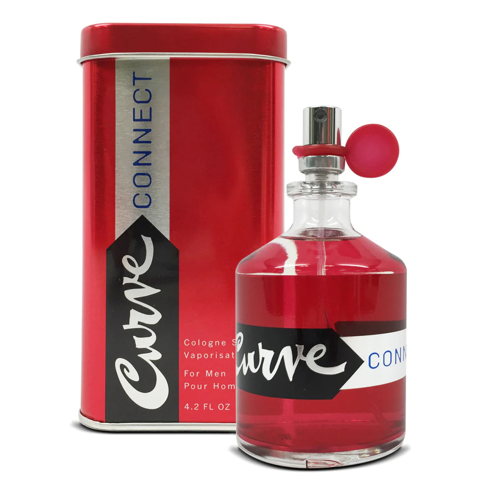 Curve Connect by Liz Claiborne Man Eau de Toilette Cologne Spray 4.2 OZ