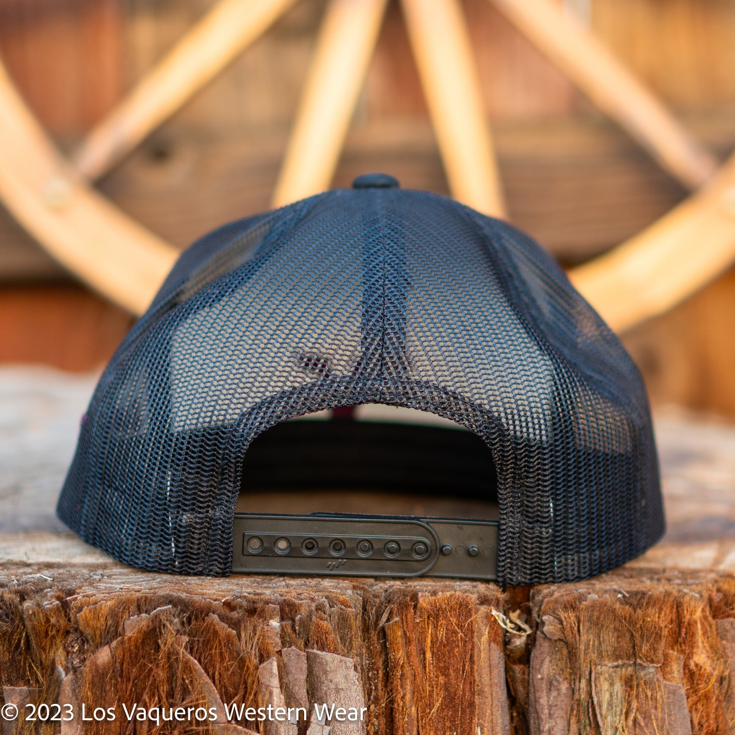 Los Vaqueros LV Logo Snapback Black
