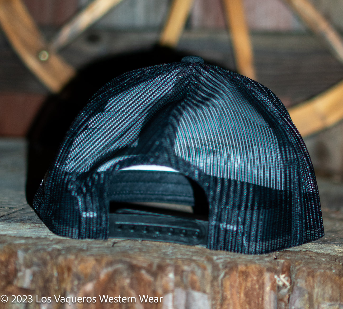 Los Vaqueros LV Logo Snapback Black