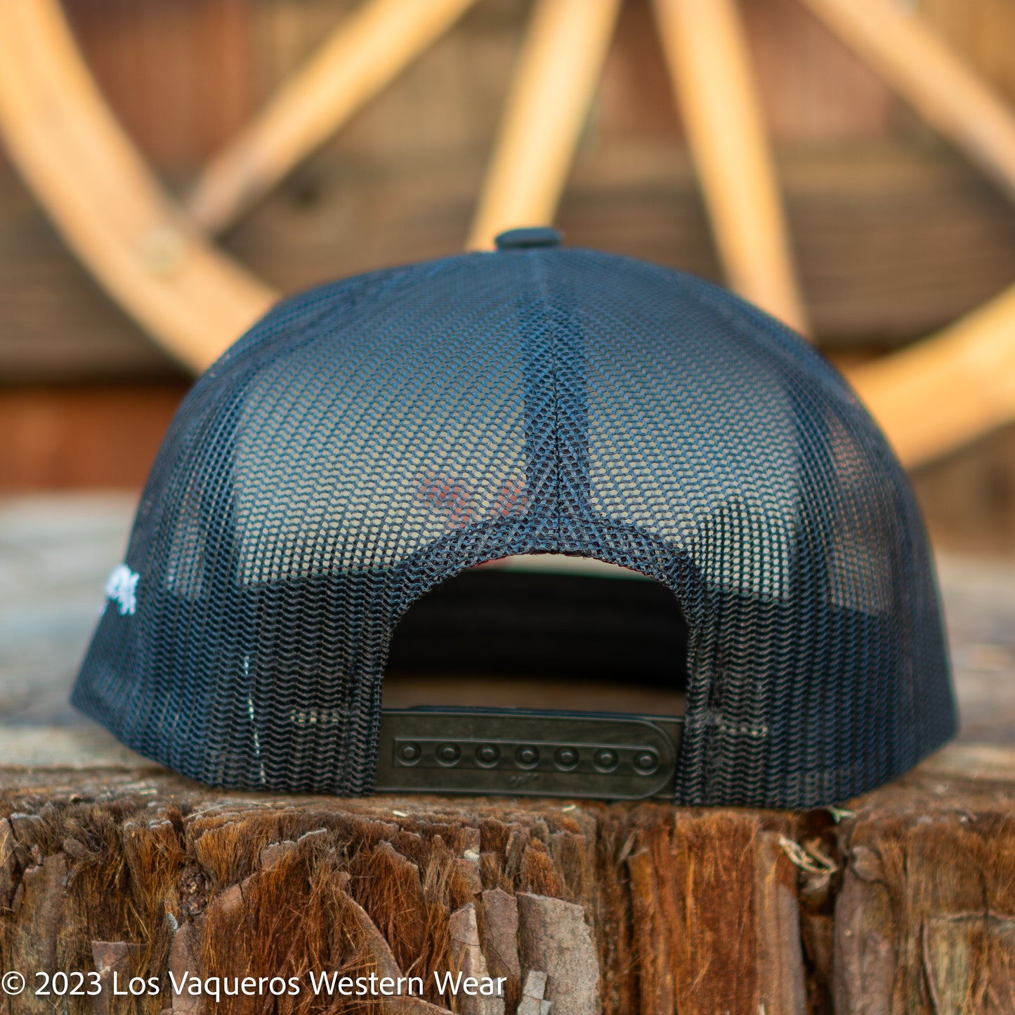 Los Vaqueros LV Logo Snapback Black