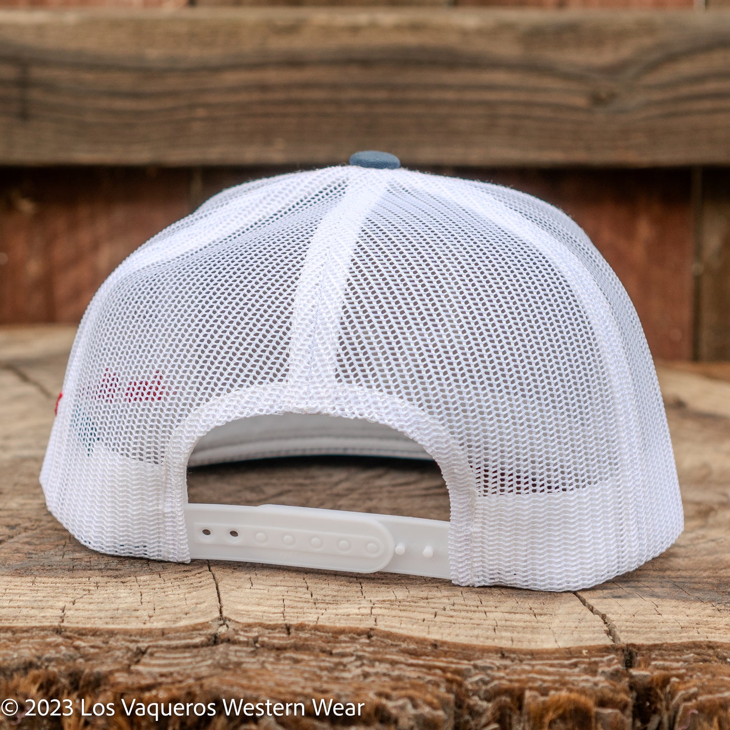 Los Vaqueros LV Logo Snapback Navy/White