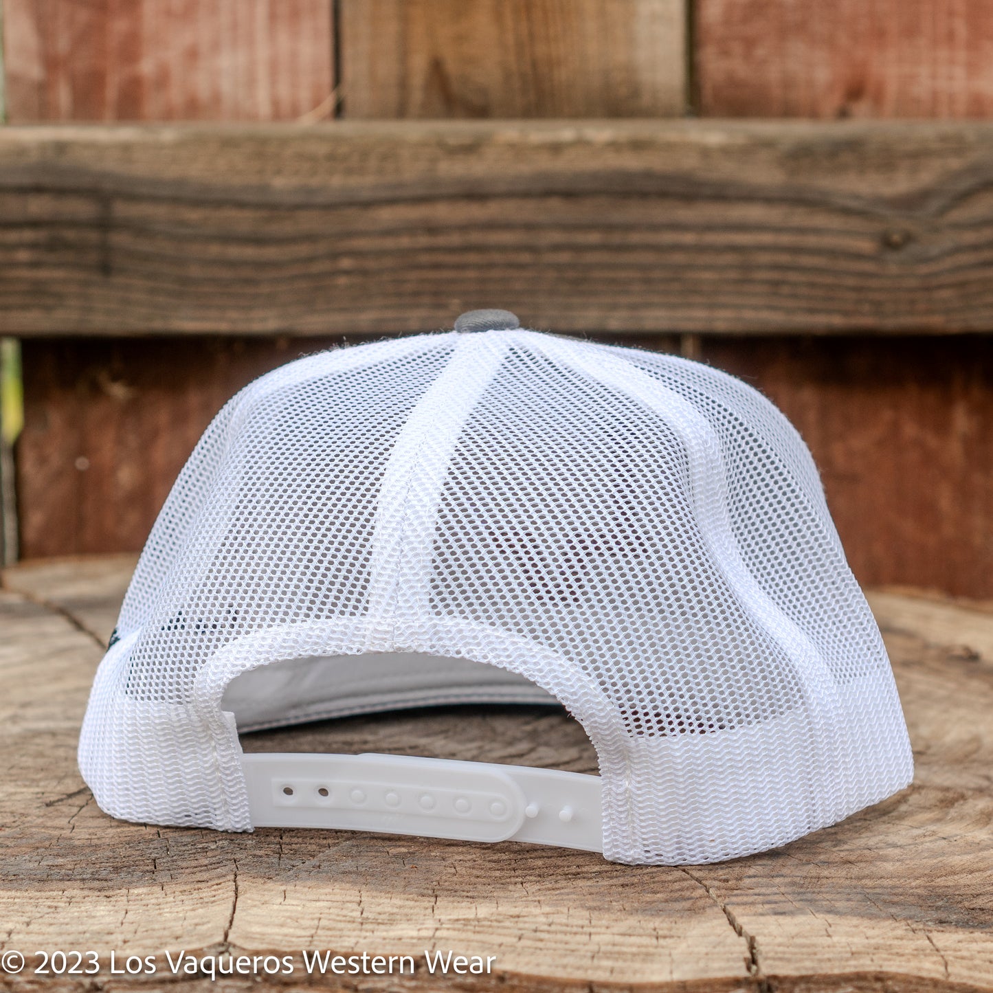 Los Vaqueros LV Logo Snapback Grey/White