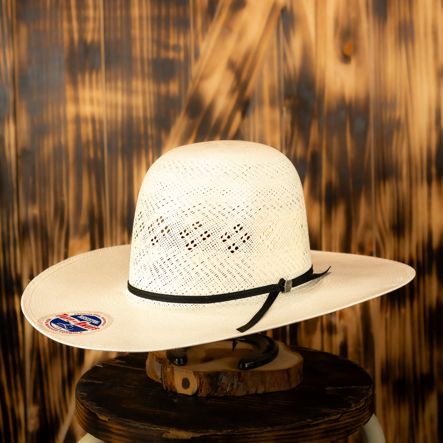 Resistol 20x Latigo Cowboy Hat Straw Hat Natural