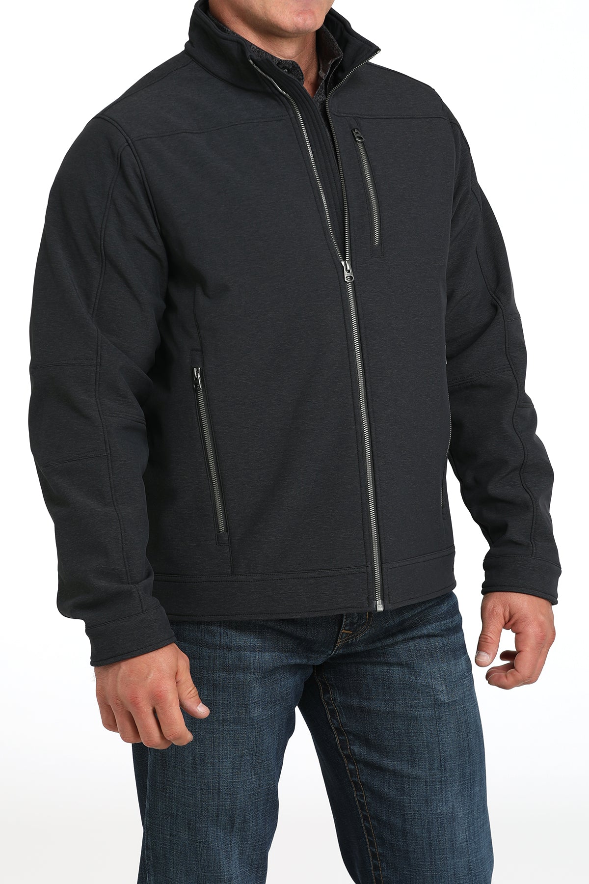 Cinch Men's Concealed Carry Bonded Jacket Black