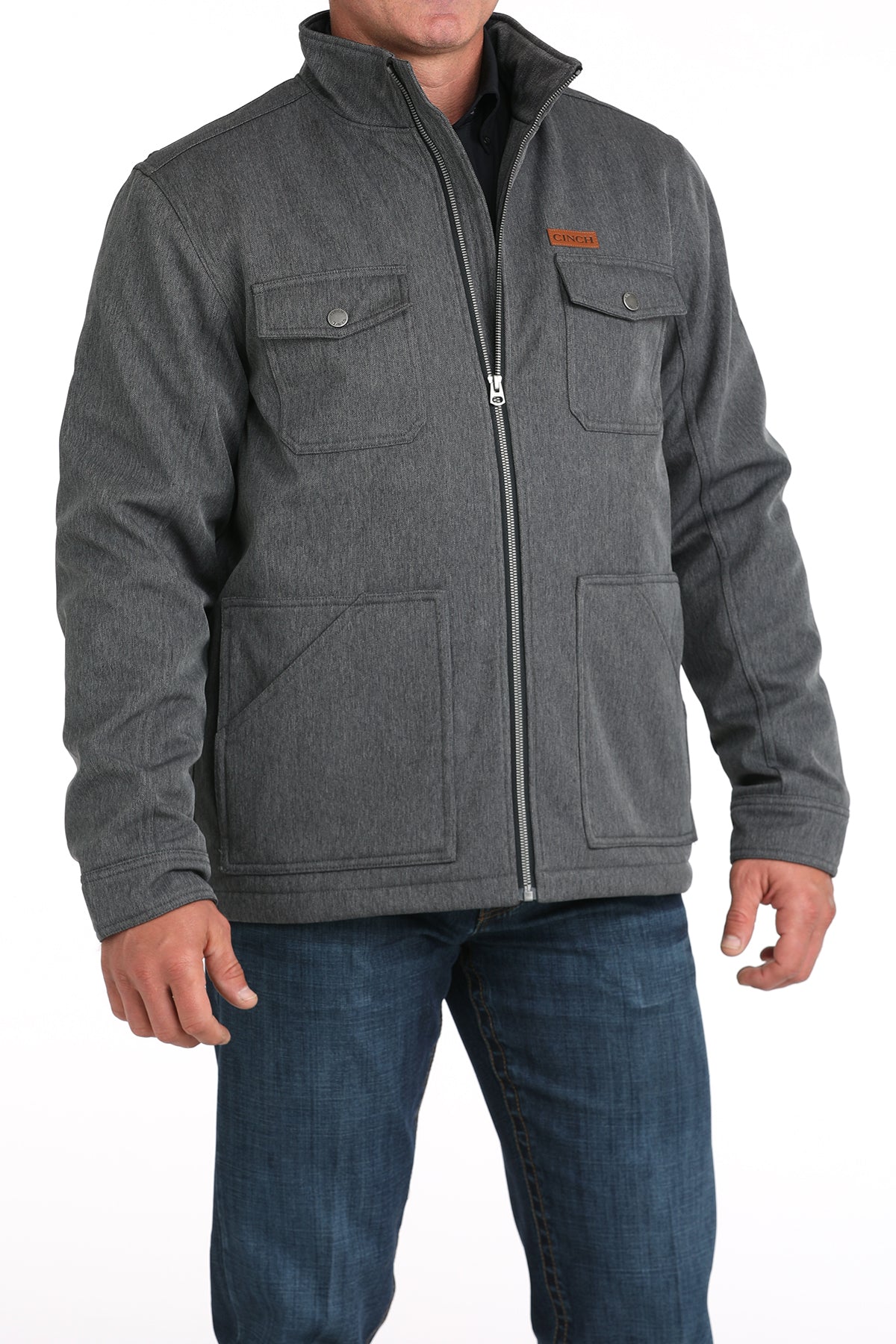Cinch Men's Concealed Carry Bonded Jacket Black