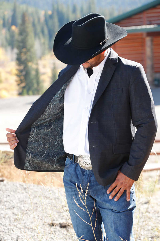 Cinch Men's Sport Coat Charcoal