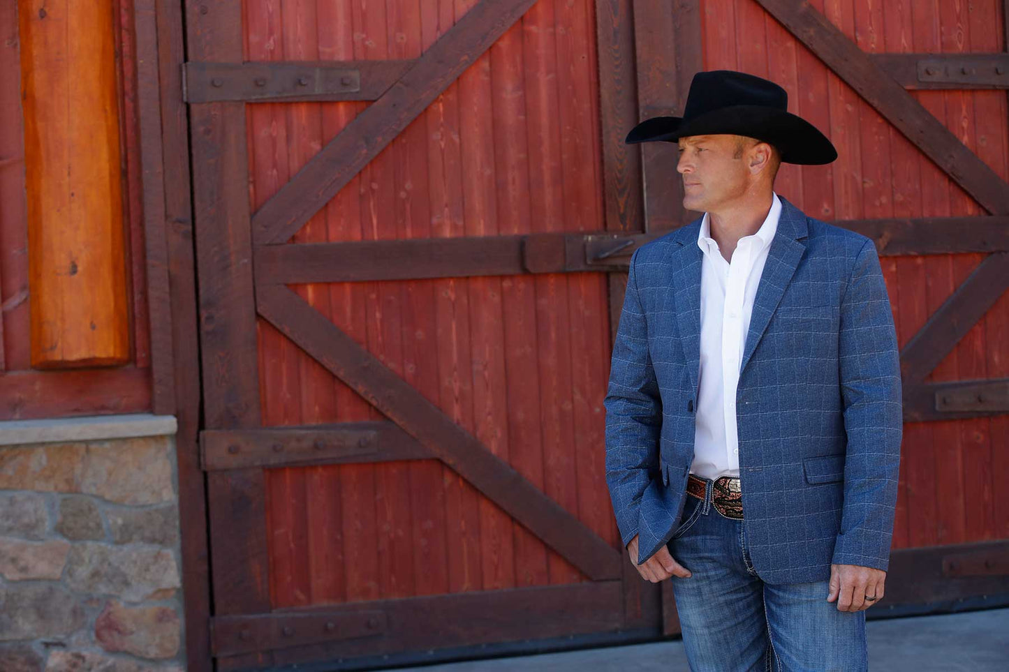 Cinch Men's Sport Coat Navy