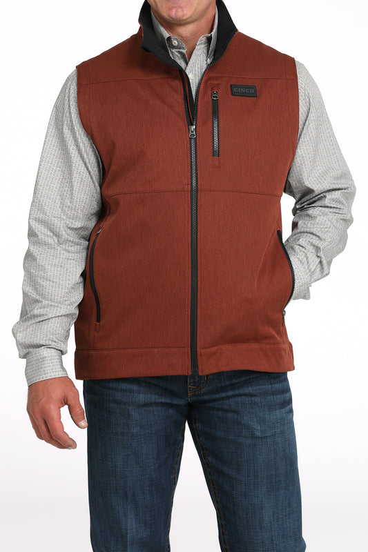 Cinch Men's Bonded Vest Red