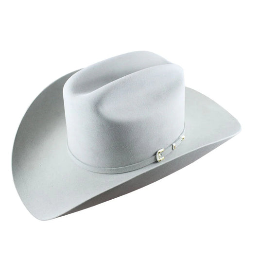 Stetson El Patron 01 Premier 30x Cowboy Felt Hat Copa Alta "Tall Crown" Mist Grey