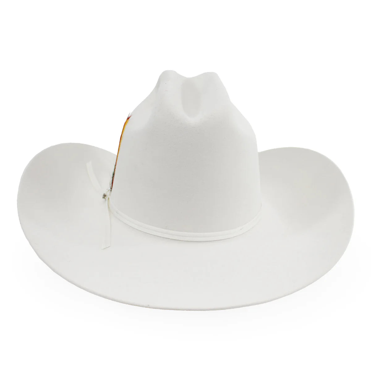 Stetson 6x Rancher Cowboy Felt Hat Regular Crown White