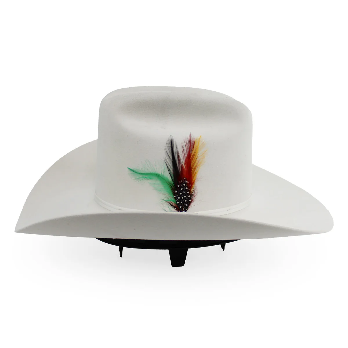 Stetson 6x Rancher Cowboy Felt Hat Regular Crown White