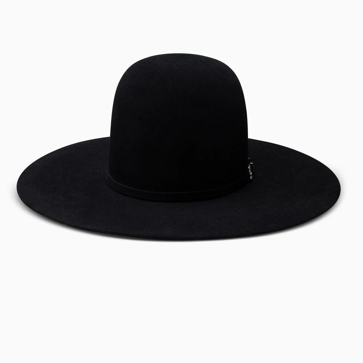Resistol 20x Black Gold Cowboy Hat Fur Felt Hat Regular Crown Black