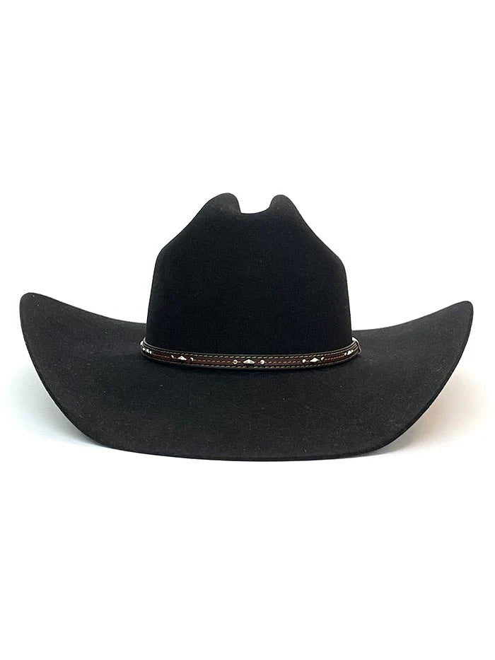 Resistol 6x Kingman George Strait Edition Cowboy Hat Fur Felt Hat Black