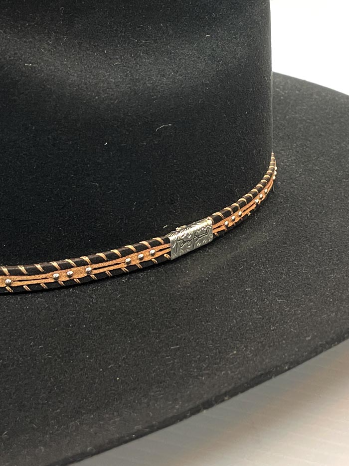 Resistol 6x Saddlebrook George Strait Edition Cowboy Hat Fur Felt Hat Black