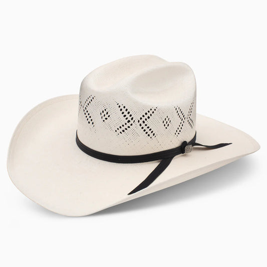 Resistol 20x Reins Cowboy Hat Straw Hat Regular Crown Natural