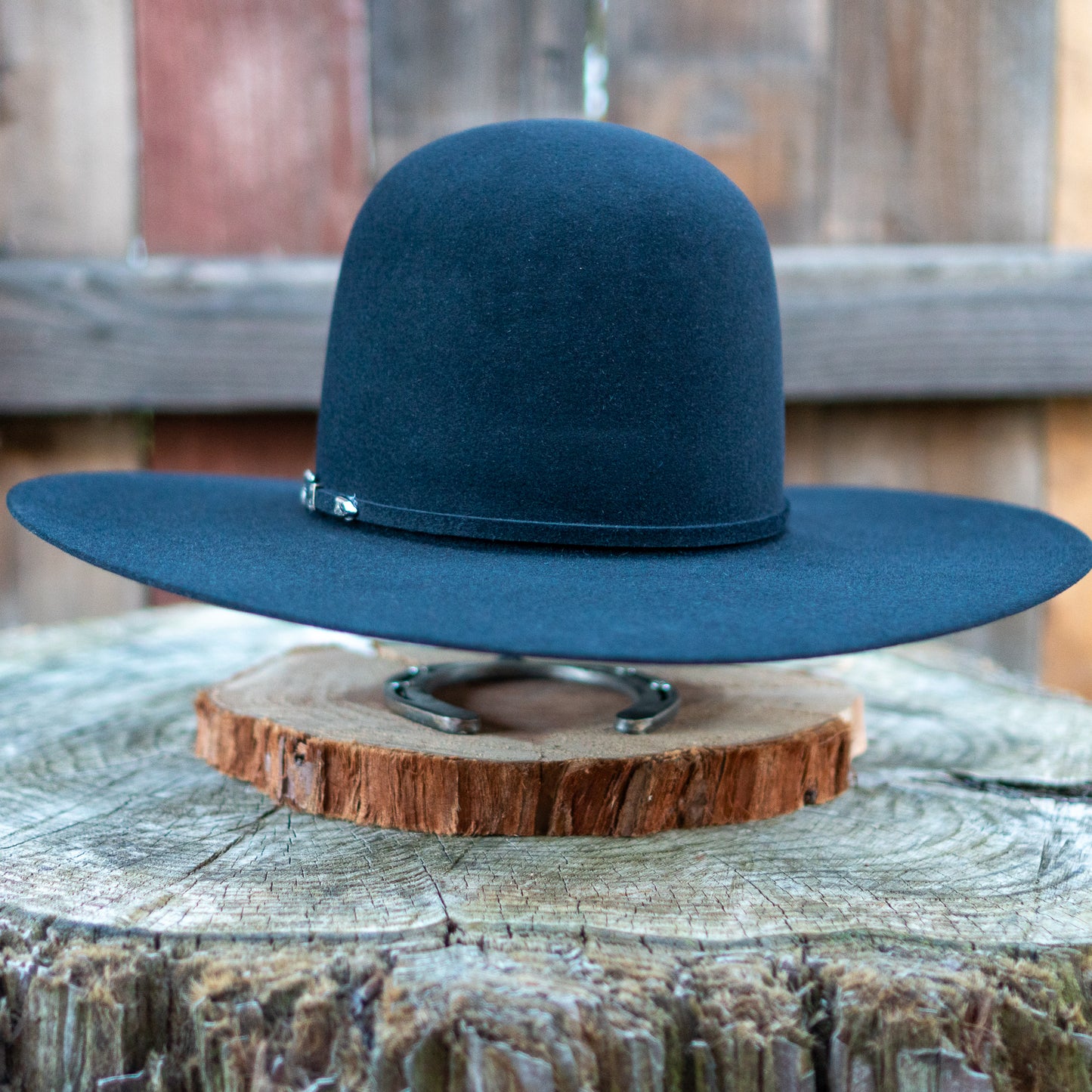 Rodeo King 10X Beaver Felt Hat Regular Crown Black