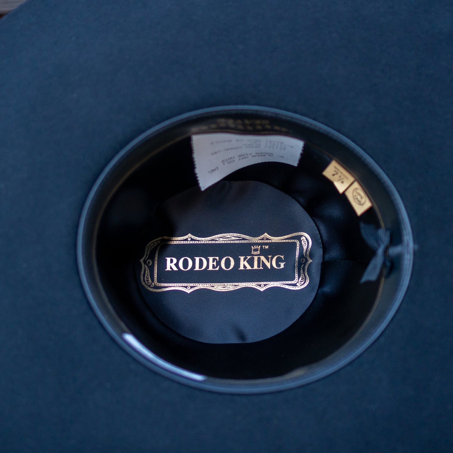 Rodeo King 10X Beaver Felt Hat Regular Crown Black