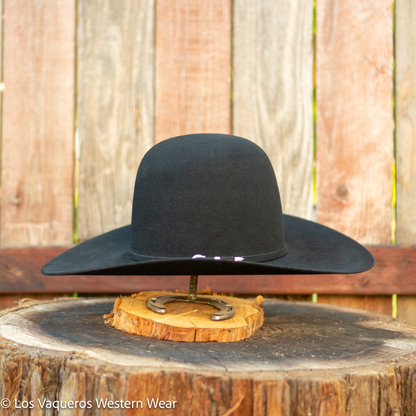 Rodeo King 10X Beaver Felt Hat Regular Crown Black