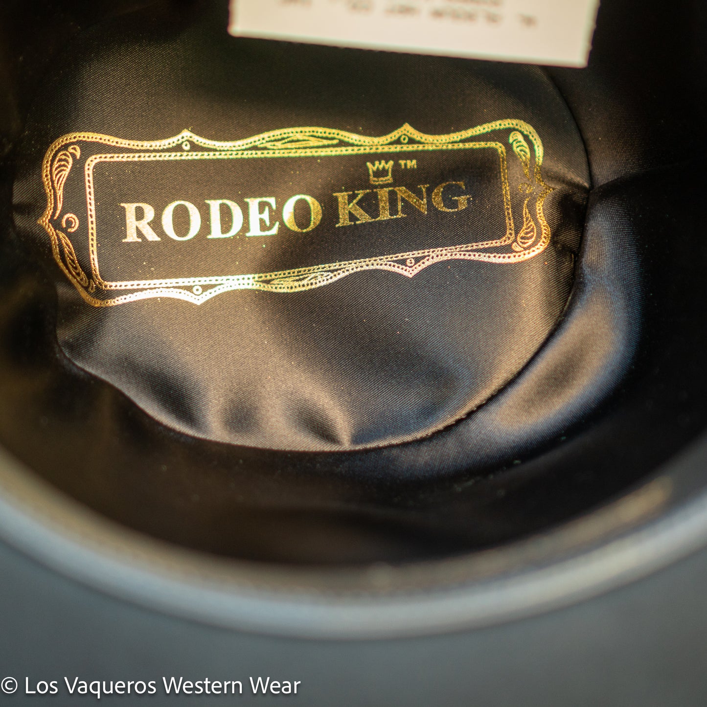 Rodeo King 10X Beaver Felt Hat Regular Crown Black