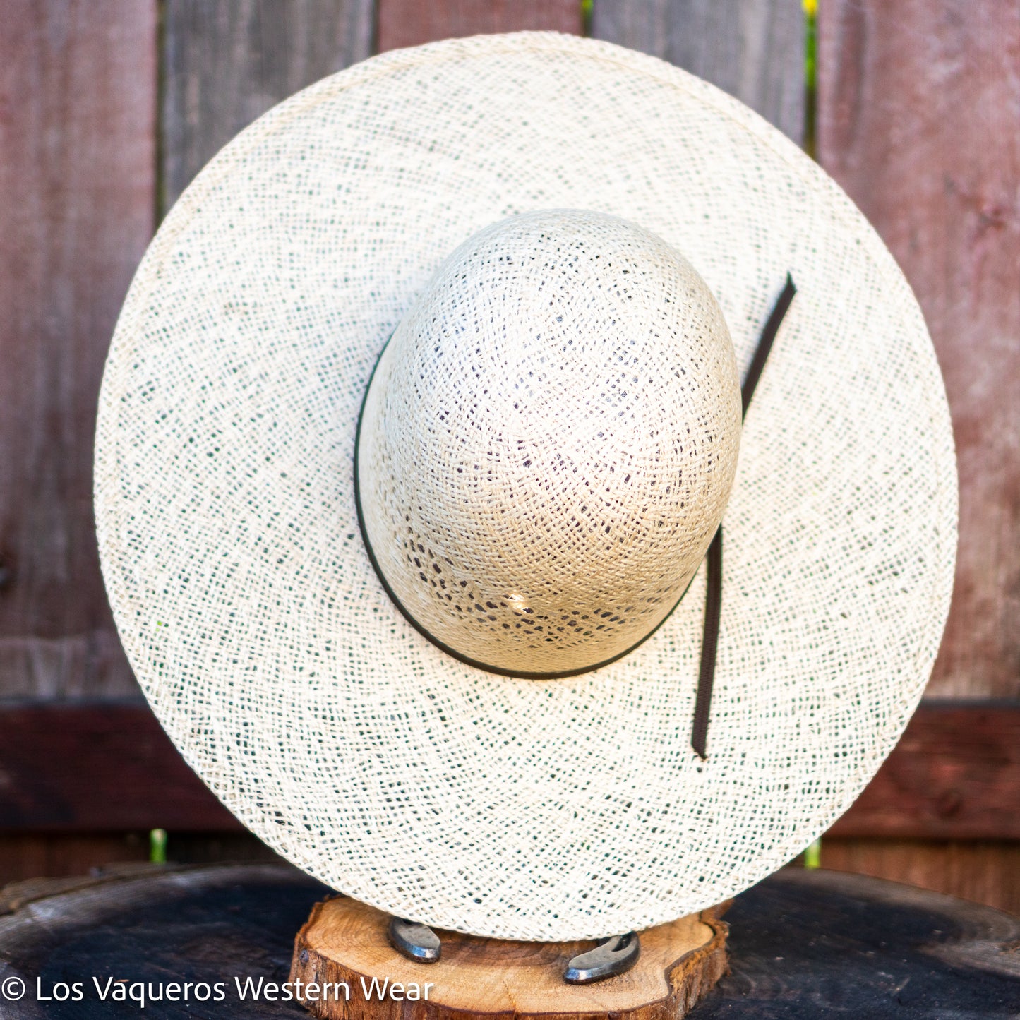 Rodeo King Jute Straw Hat Regular Crown Tan