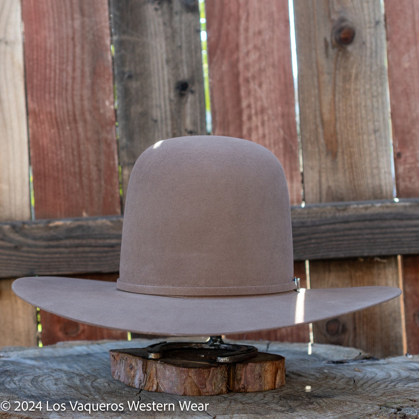 Rodeo King 10X Beaver Felt Hat Regular Crown Tan Belly