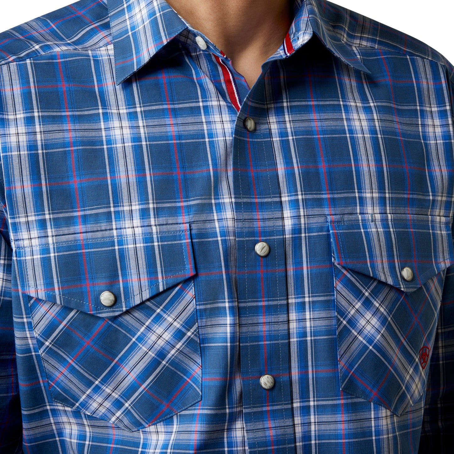 Ariat Men's Pro Series Jaxton Snap Classic Fit Shirt Blue
