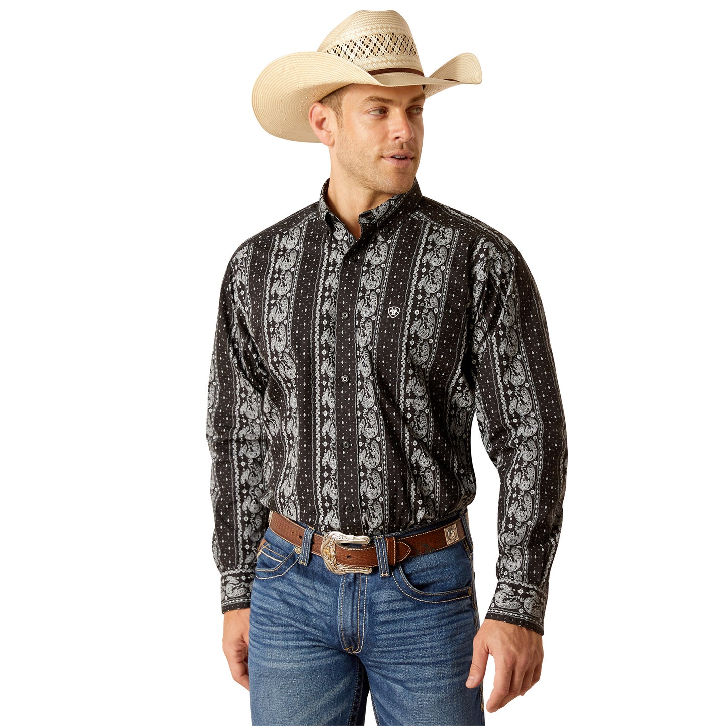 Ariat Men's Jared Classic Fit Shirt Black