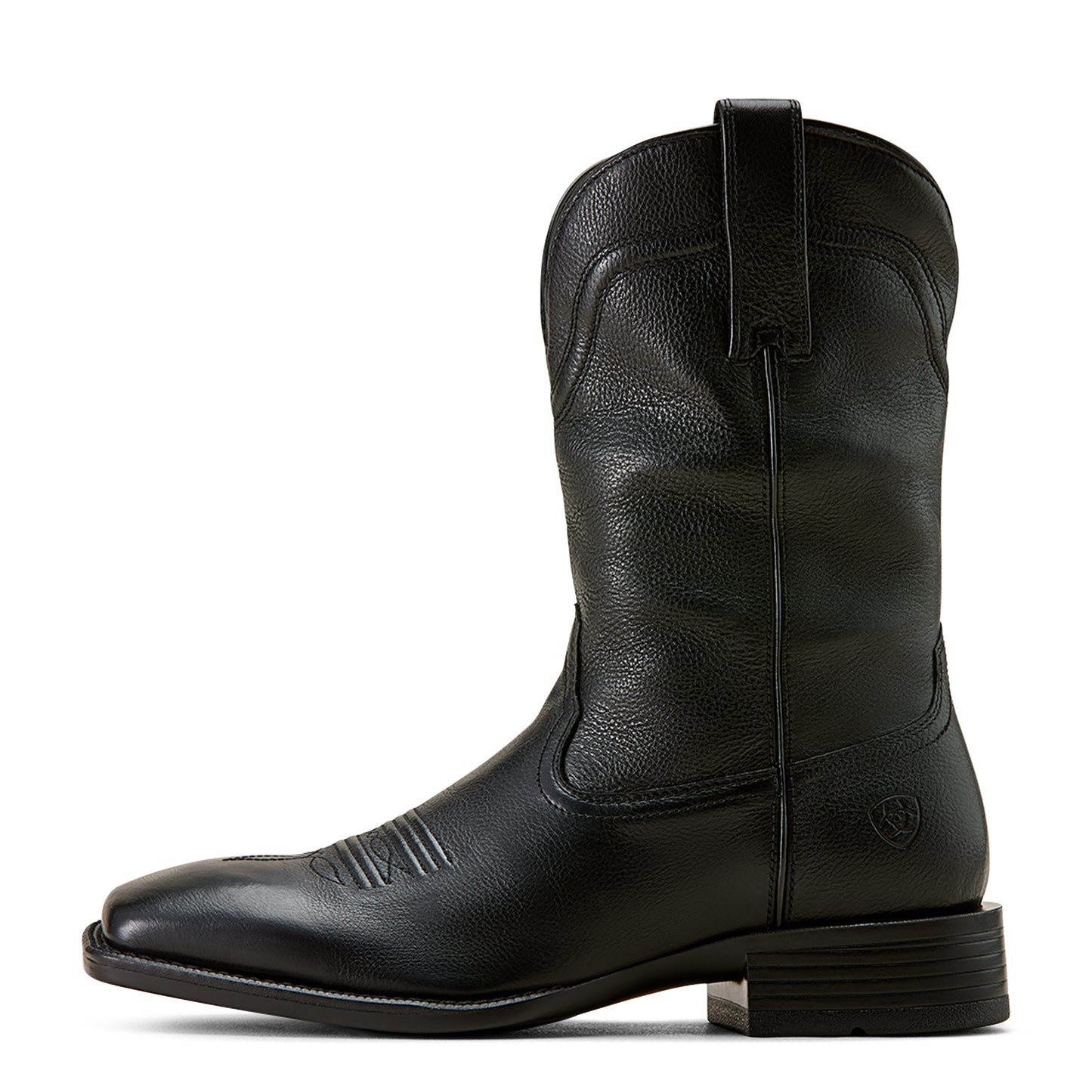 Ariat Men's Alden Wide Square Toe Western Boot Eclipse Black