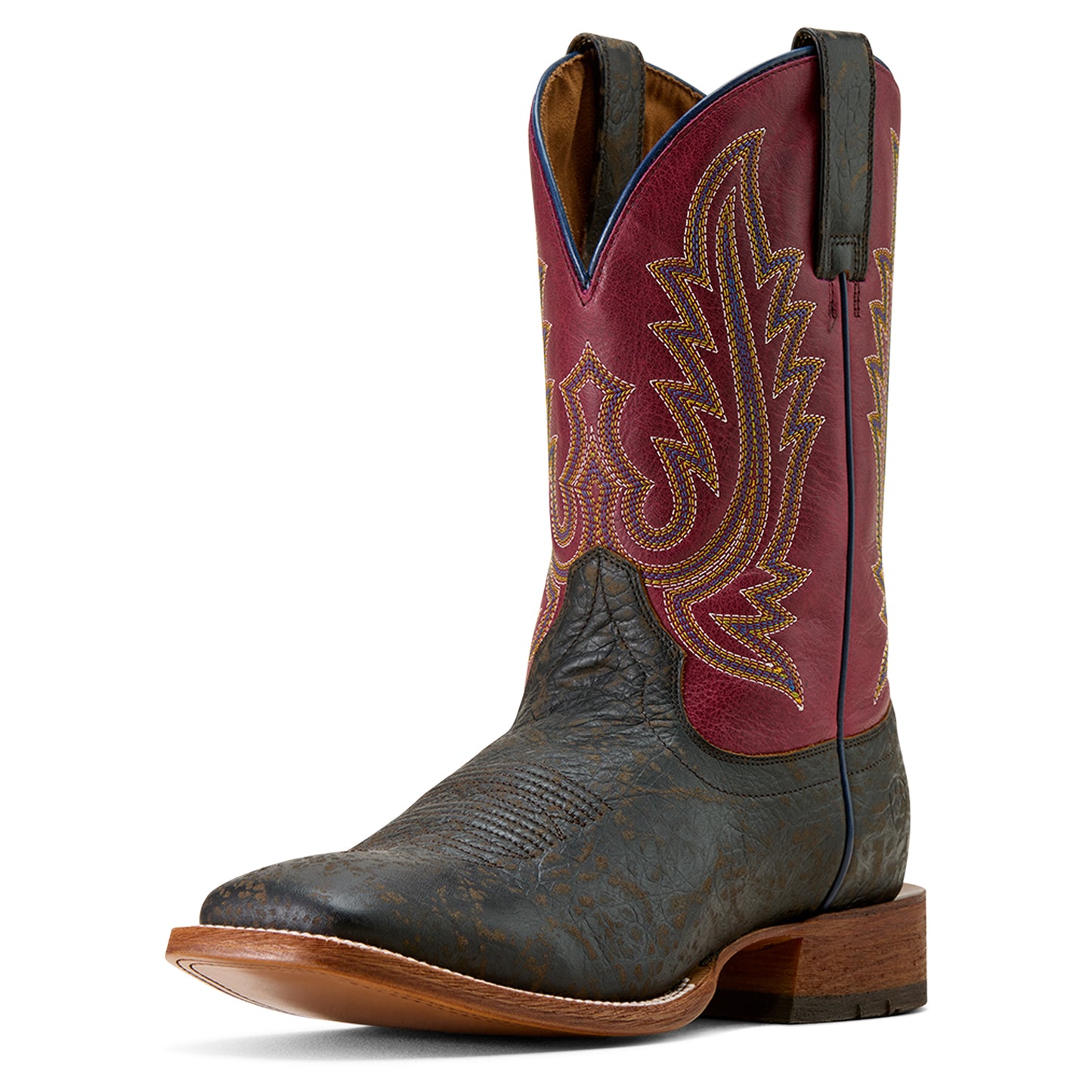 Ariat Men's County Roads Wide Square Toe Cowboy Boot Toffe