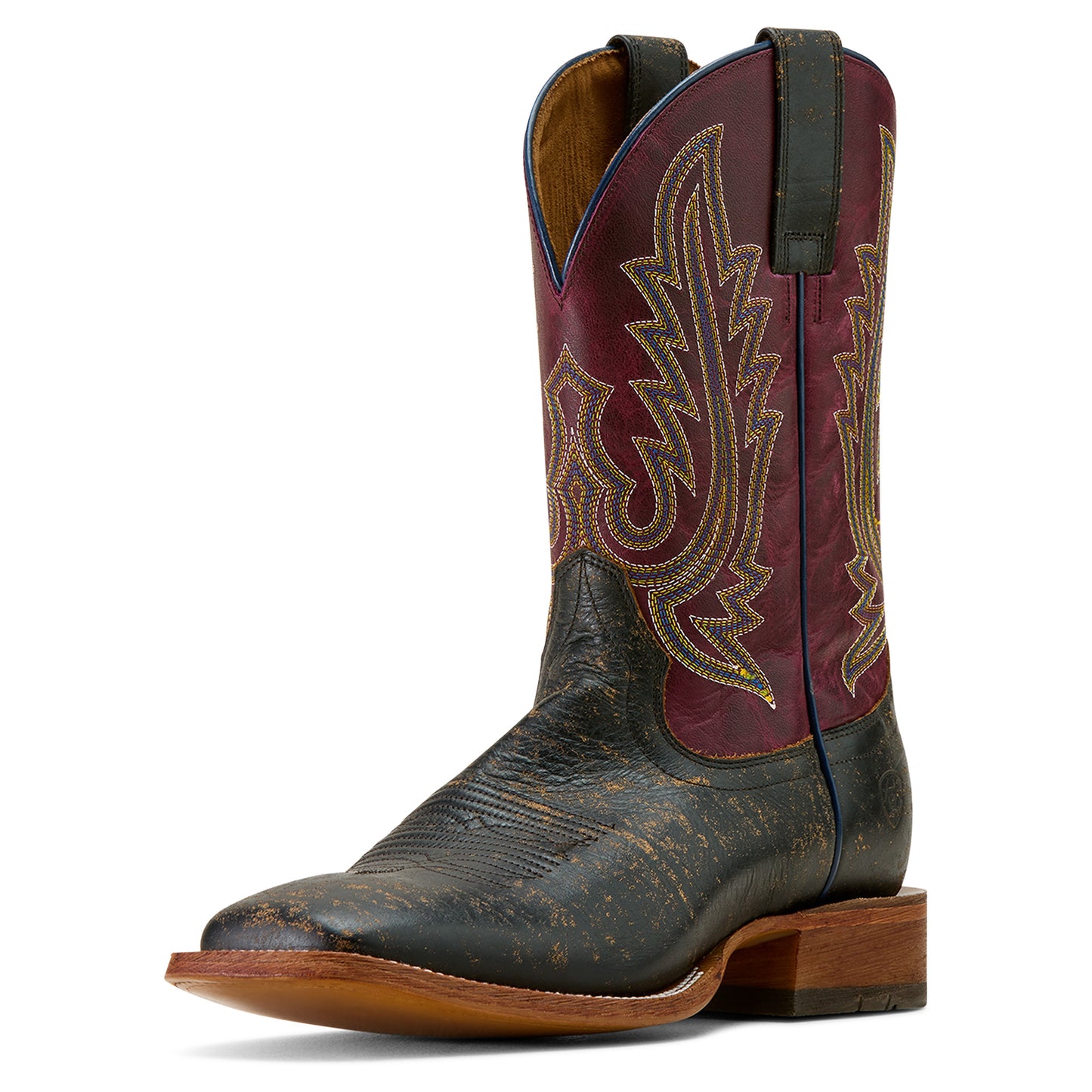 Ariat Men's County Roads Wide Square Toe Cowboy Boot Toffe