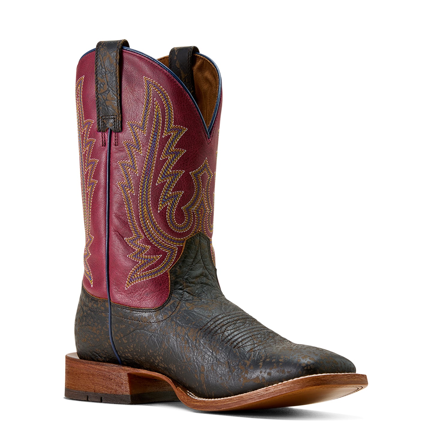 Ariat Men's County Roads Wide Square Toe Cowboy Boot Toffe