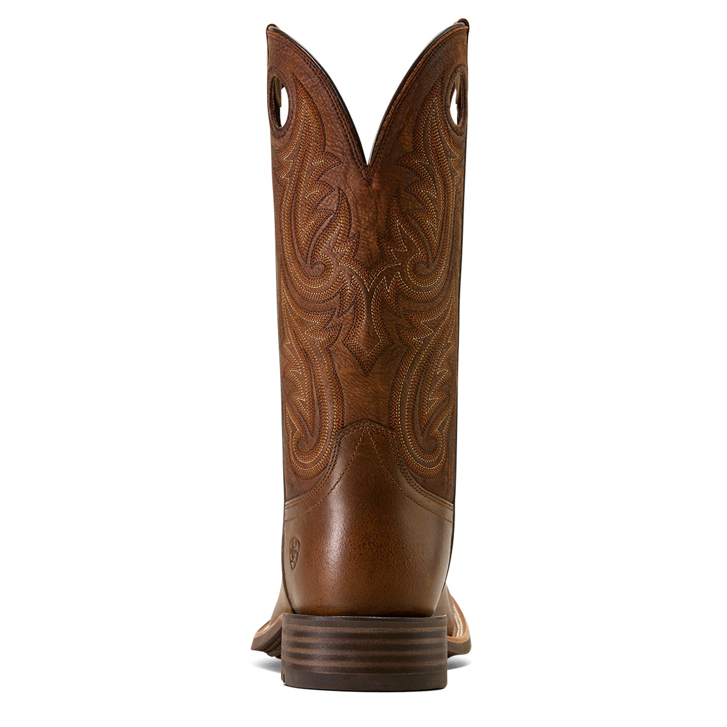 Ariat Men's Highland Toughstock Wide Square Toe Cowboy Boot Distressed Brown